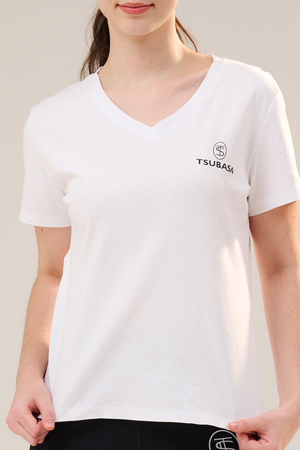ELEMENT 女款 尊爵白<br> 貴絲棉2.0 T-Shirt (V領/圓領)