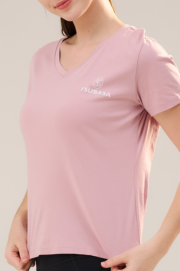 ELEMENT 女款 公主粉<br> 貴絲棉2.0 T-Shirt (V領/圓領)